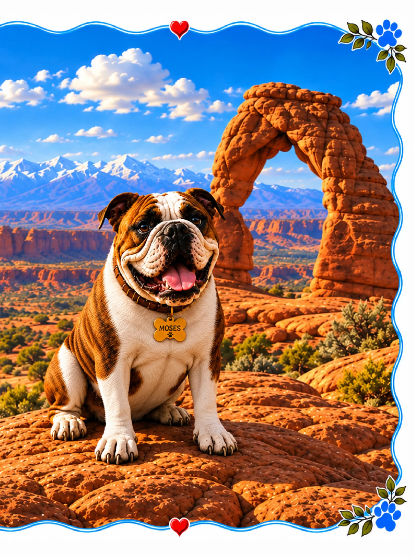 Utah scene from the book
